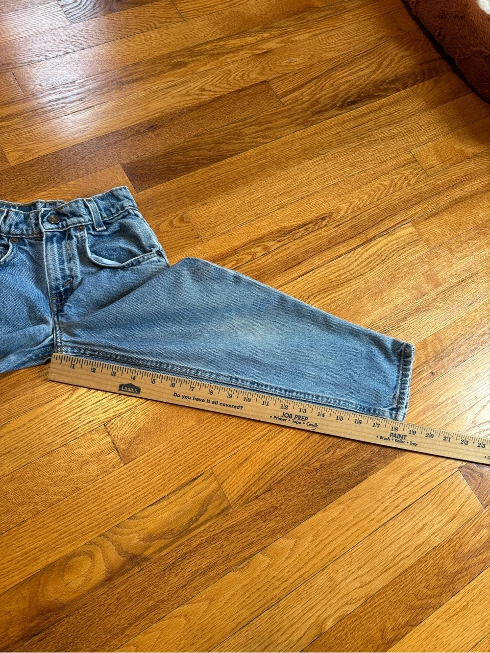 Vintage 80s 90s Levi’s Jeans, Orange Tab Pants (Kids Youth Size 5) 31150-0214